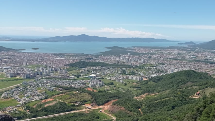 Vista da cidade de Palhoça